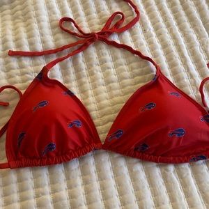 Buffalo bills bikini top NWT